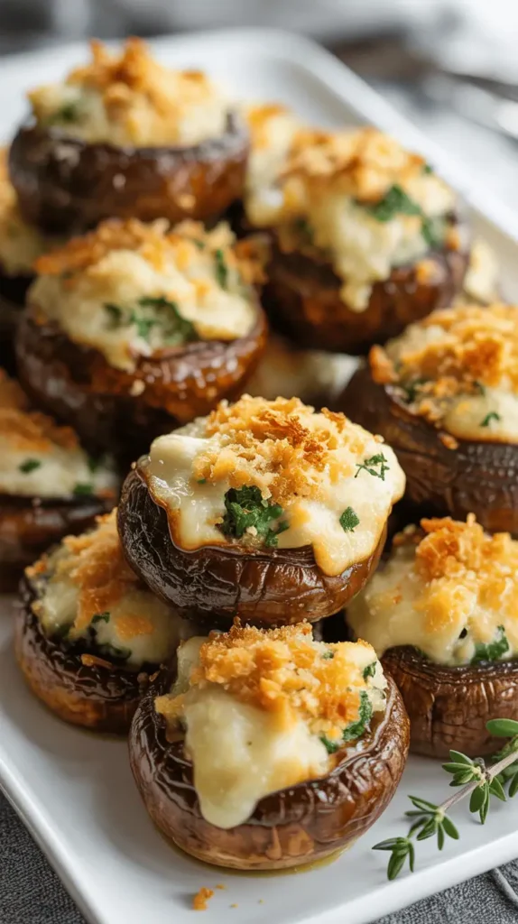 No-Mess Mushroom "Fritters"