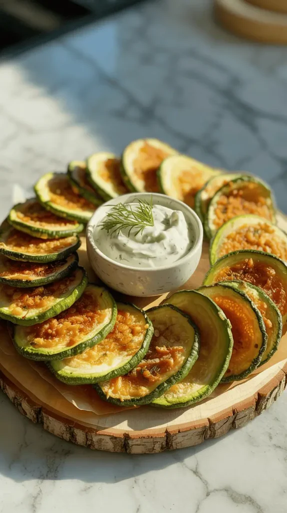 Zucchini Chips That Stay Crisp