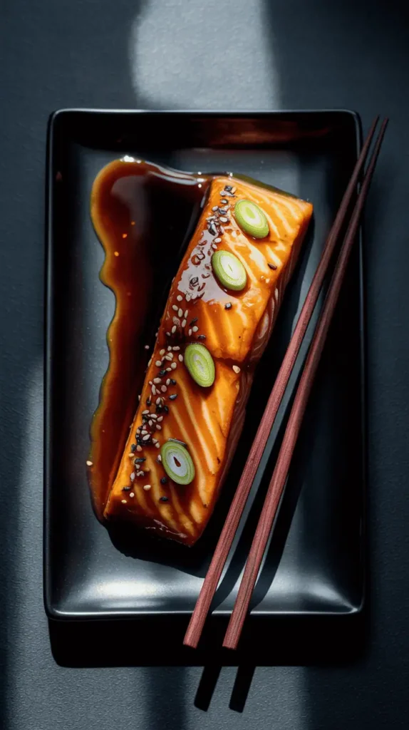 Miso Maple Glazed Salmon