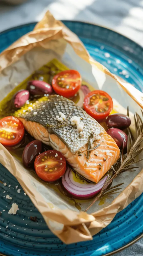 Mediterranean Salmon Packets