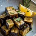 Eggplant Bites with No Oil Soaking