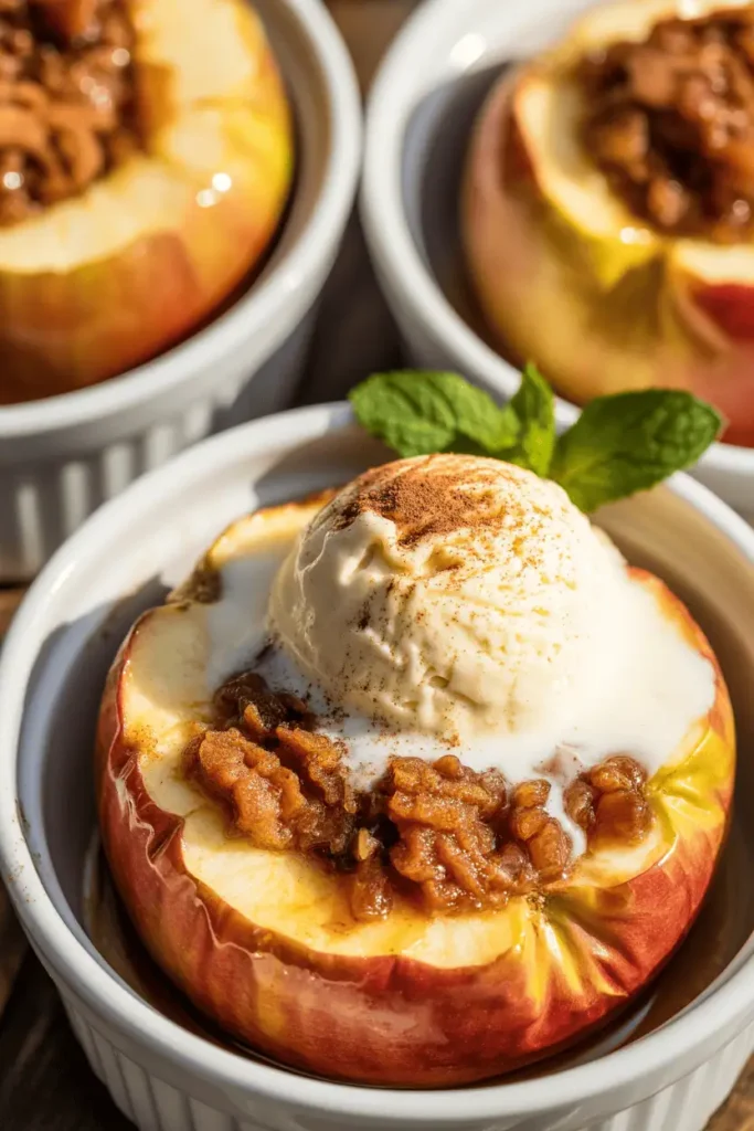Five-Minute Air Fryer Baked Apples