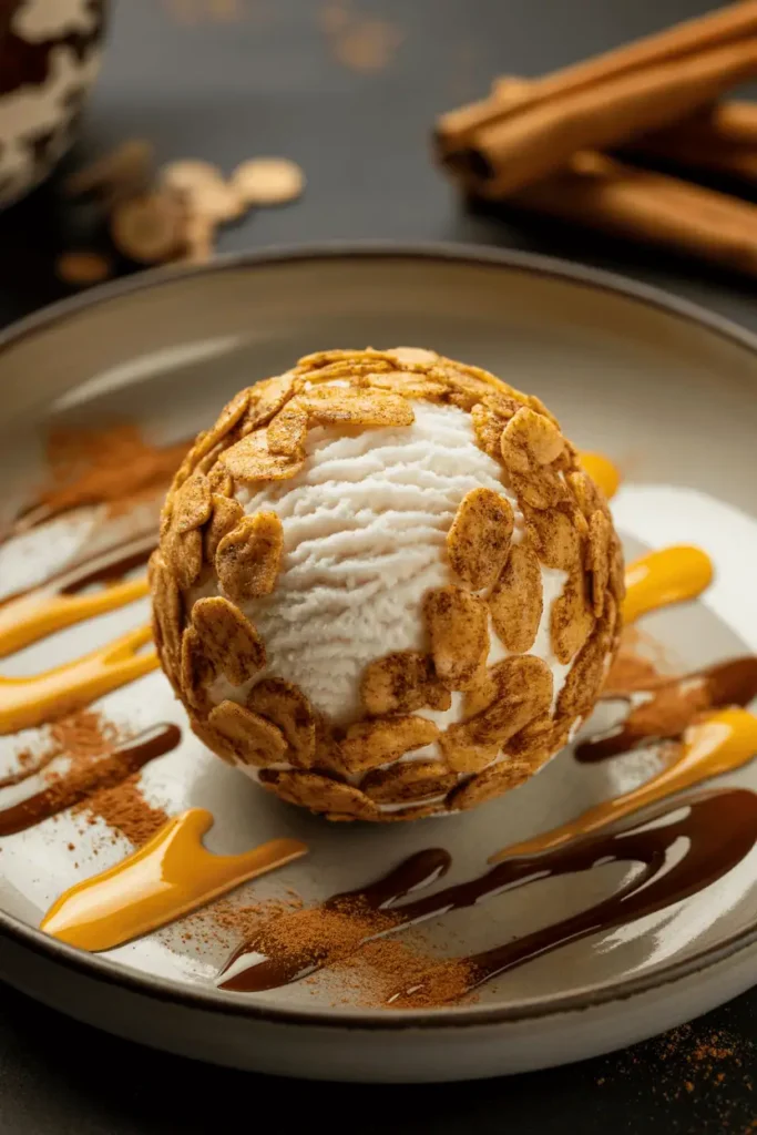 "Fried" Ice Cream Without the Fryer