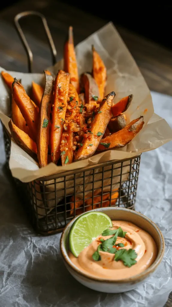 Thai-Inspired Air Fryer Sweet Potato Fries