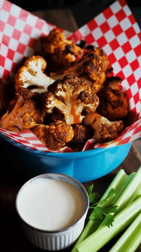 Spicy Cauliflower "Wings"