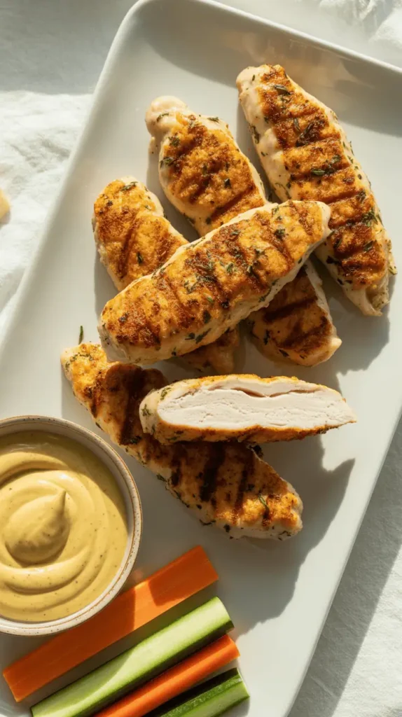 Perfect Air Fryer Chicken Tenders (No Breading!)