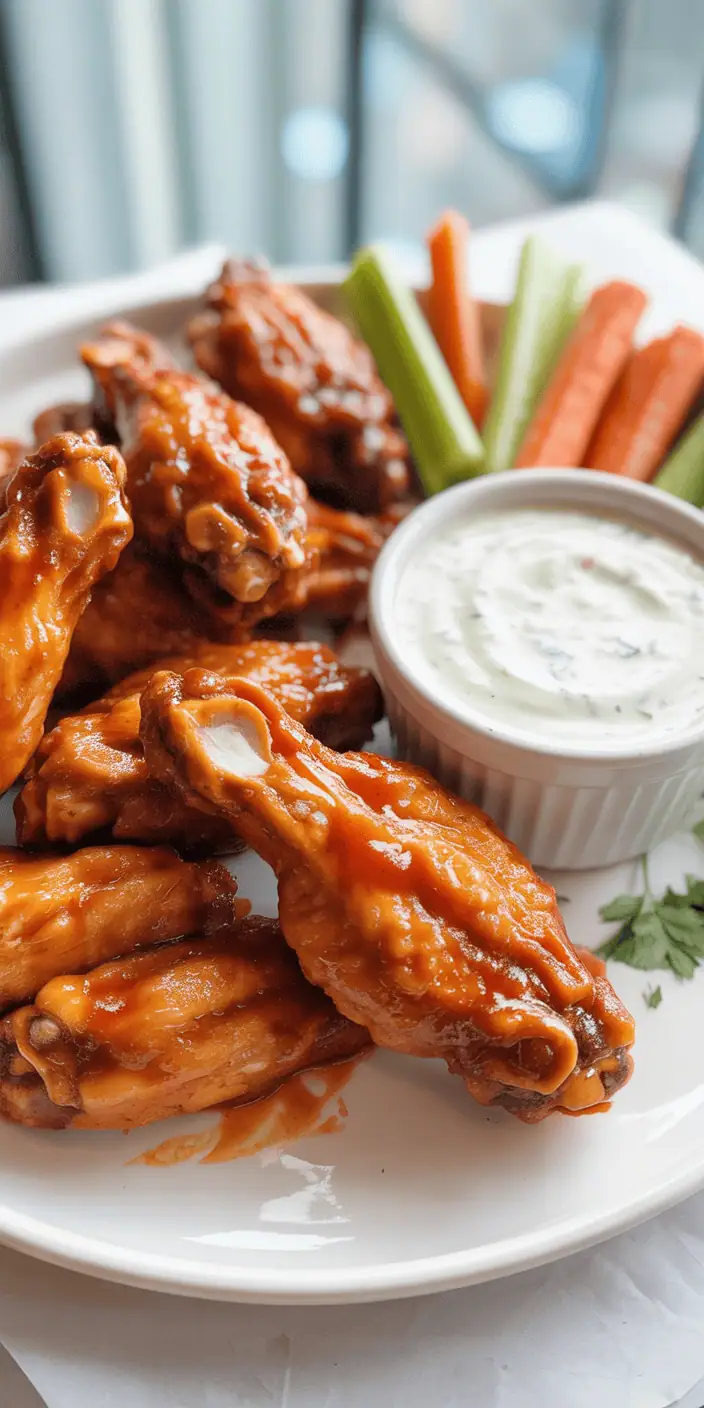 Extra-Crispy Buffalo Wings