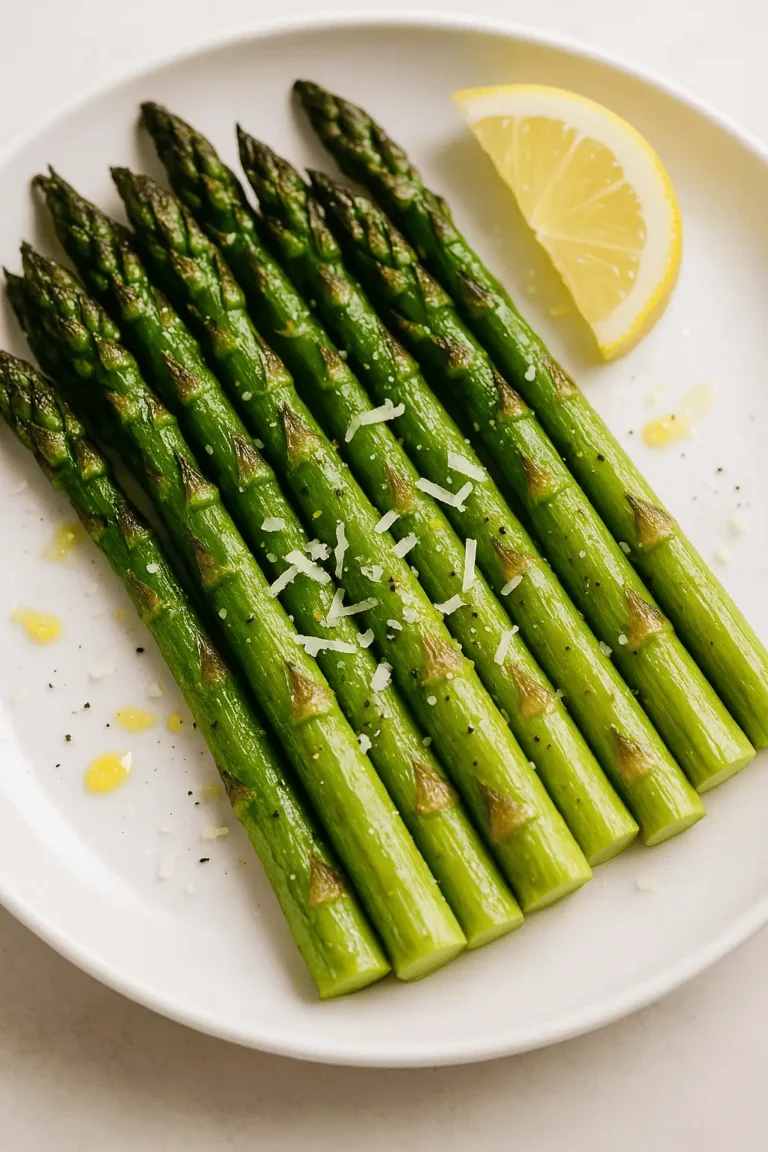 Once done, drizzle with fresh lemon juice and sprinkle with Parmesan if desired.