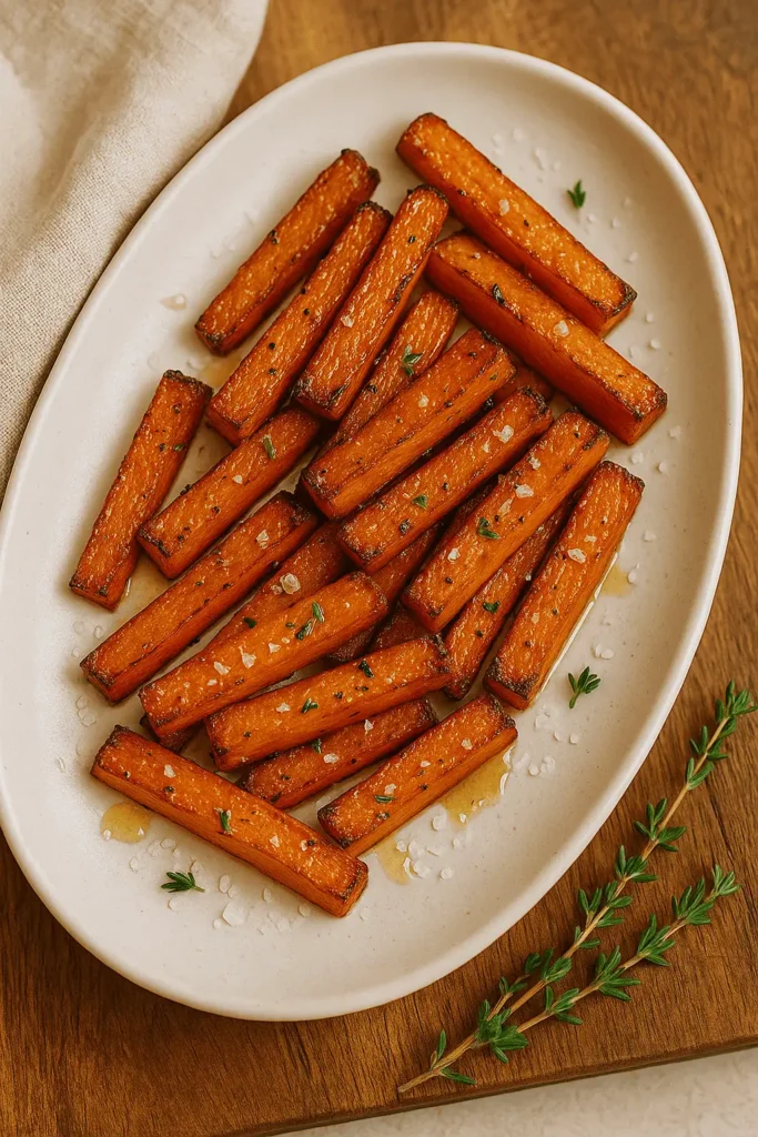Finish and serve. Drizzle with honey and sprinkle with flaky sea salt right before serving. Serve warm!
