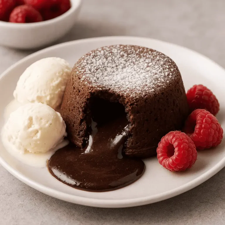 💖 Air Fryer Molten Chocolate Lava Cakes