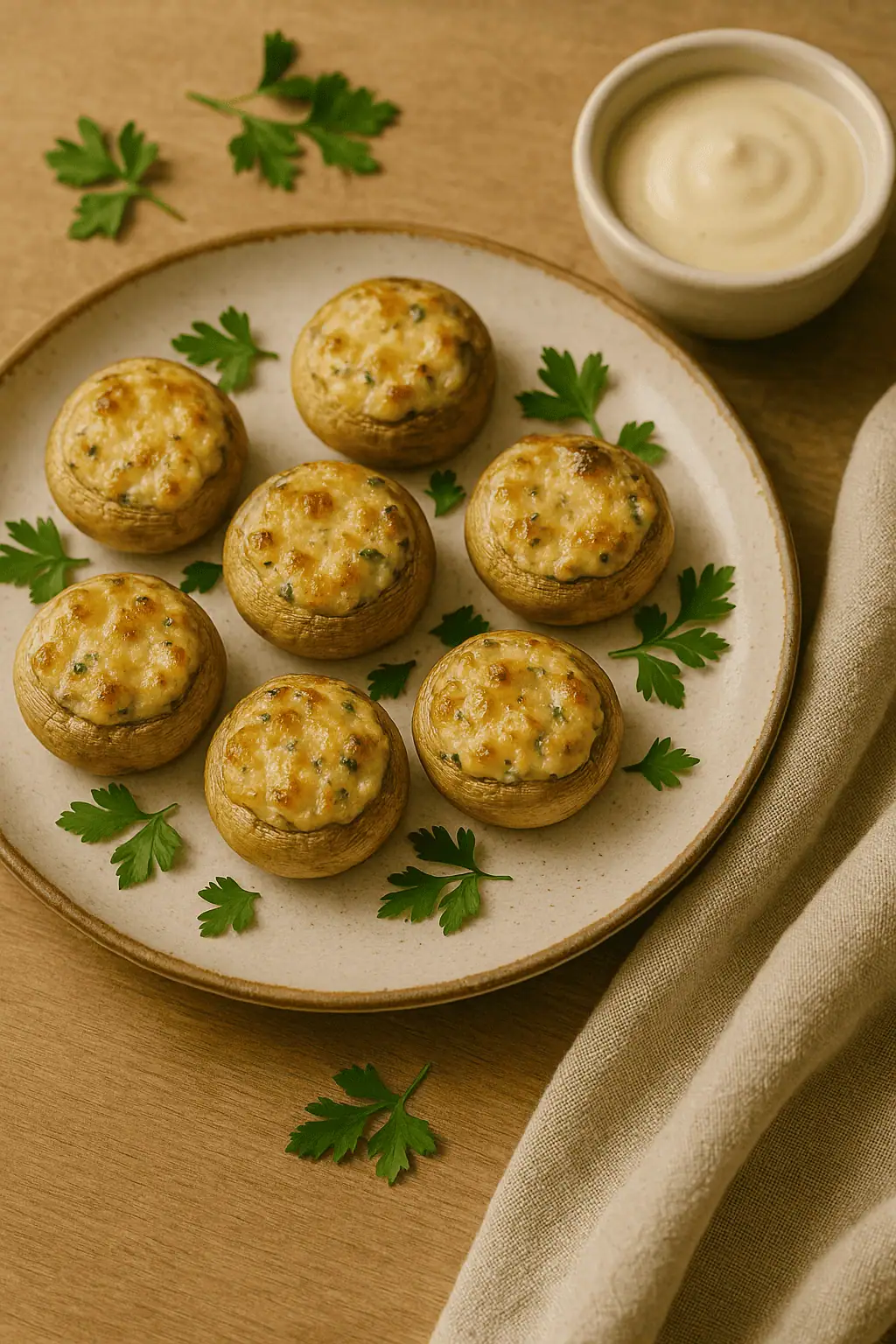 Serve: Let them cool slightly and serve warm. Garnish with a sprinkle of fresh herbs or grated cheese if you’re feeling fancy.