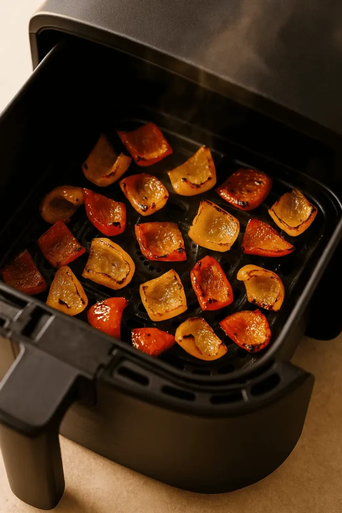 Air fry - phase 2: Drop the temperature to 300°F (149°C) and cook for another 5 minutes. This helps dry them out and make them crisper.