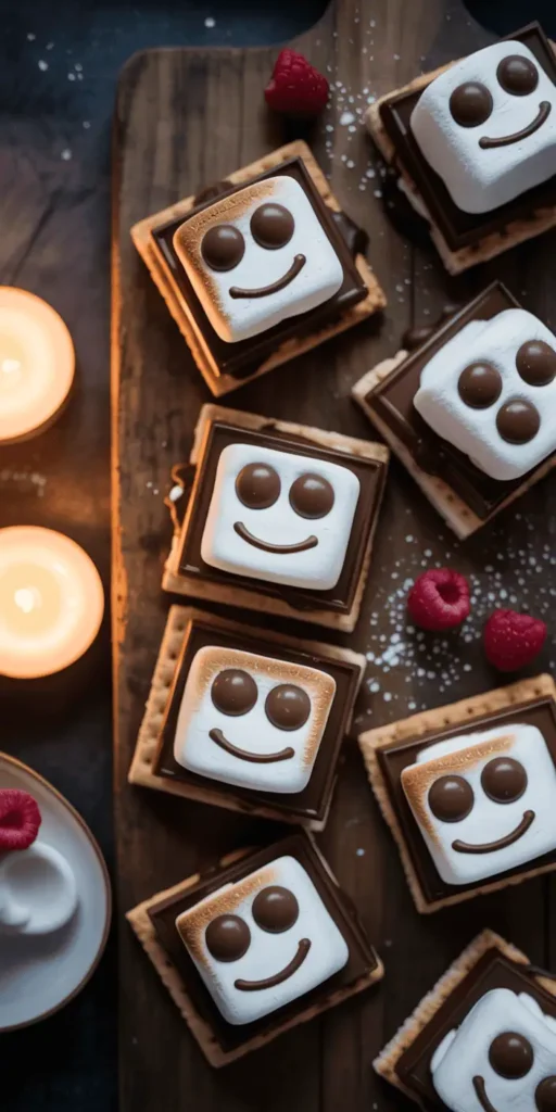 Ghostly Marshmallow S’mores