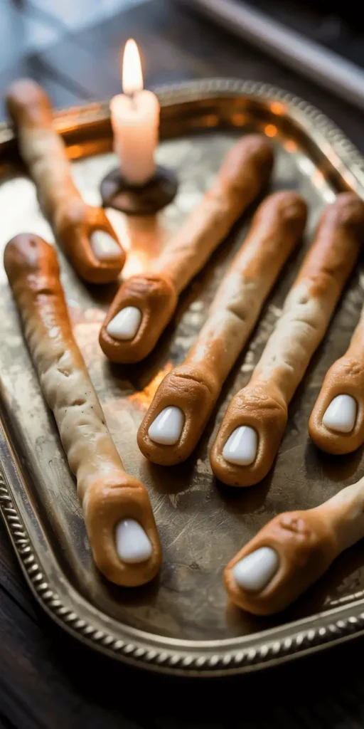 Zombie Finger Breadsticks