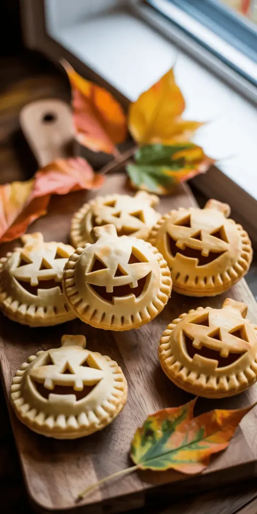 Jack-O’-Lantern Hand Pies