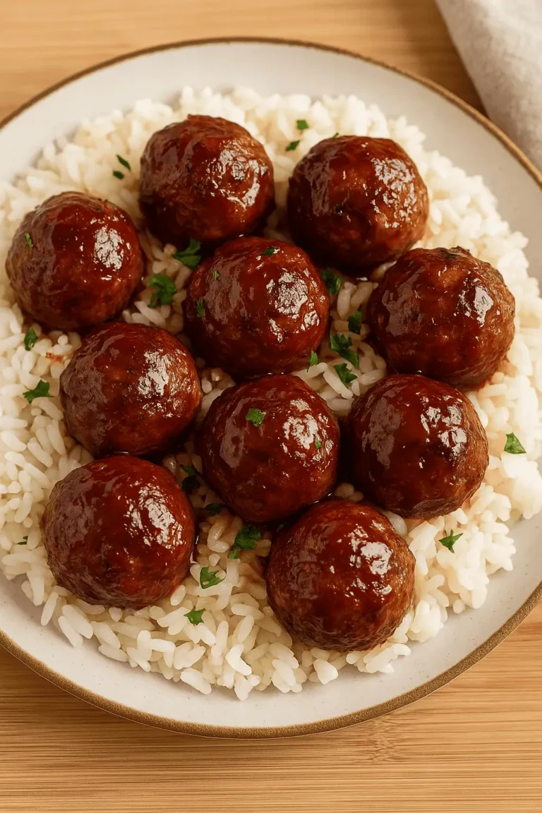 🧡 Air Fryer BBQ Meatballs