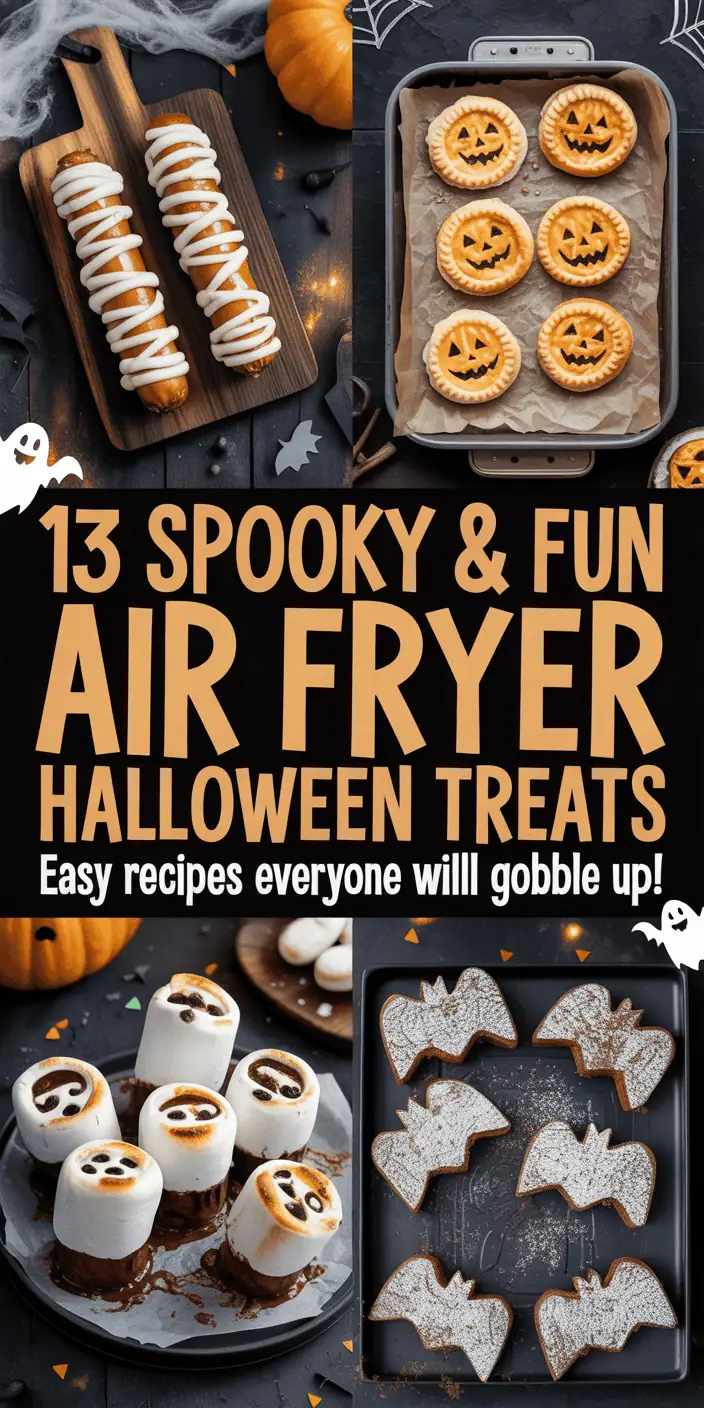 🎃 13 Spooky & Fun Air Fryer Halloween Treats Everyone Will Gobble Up