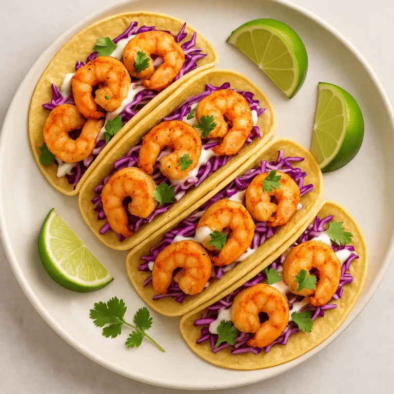 🧡 Air Fryer Shrimp Tacos