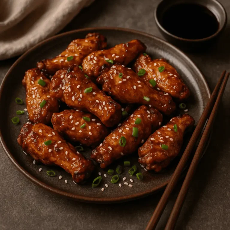 🐓 Sesame Ginger Chicken Wings