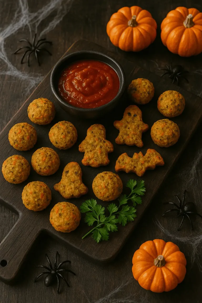 Creepy Veggie Bites