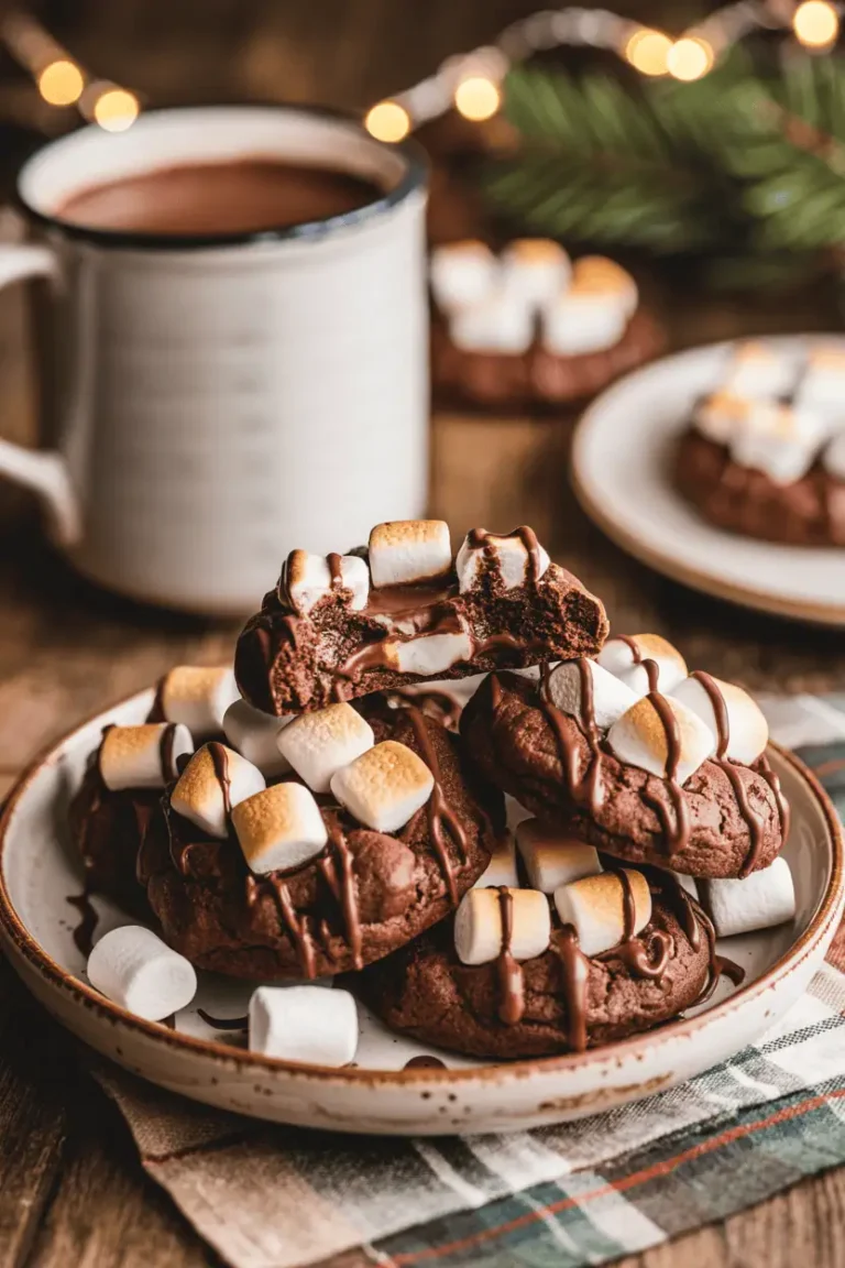 Air Fryer Hot Cocoa Cookies