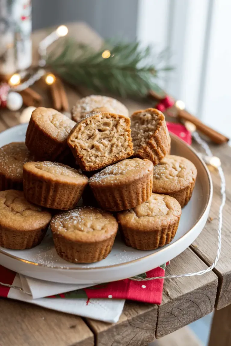 Mini Gingerbread Cakes