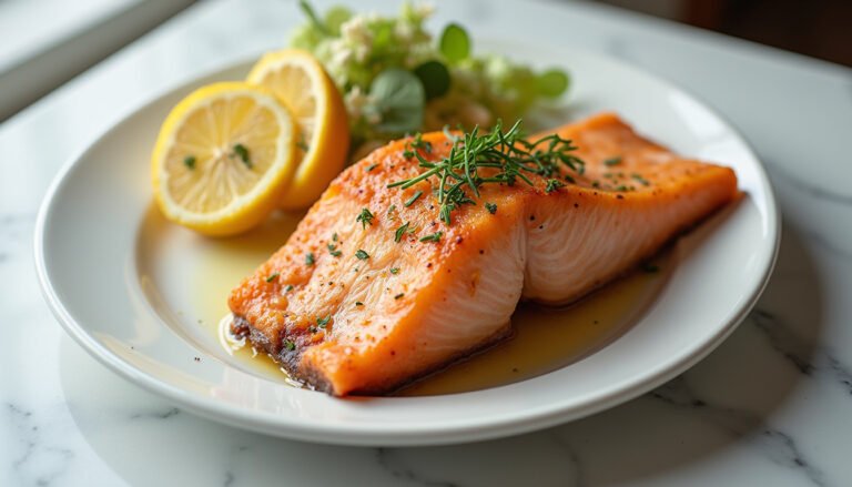 Air Fryer Salmon (Classic Lemon Herb)