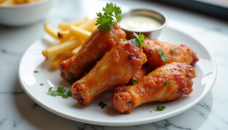 Air Fryer BBQ Wings