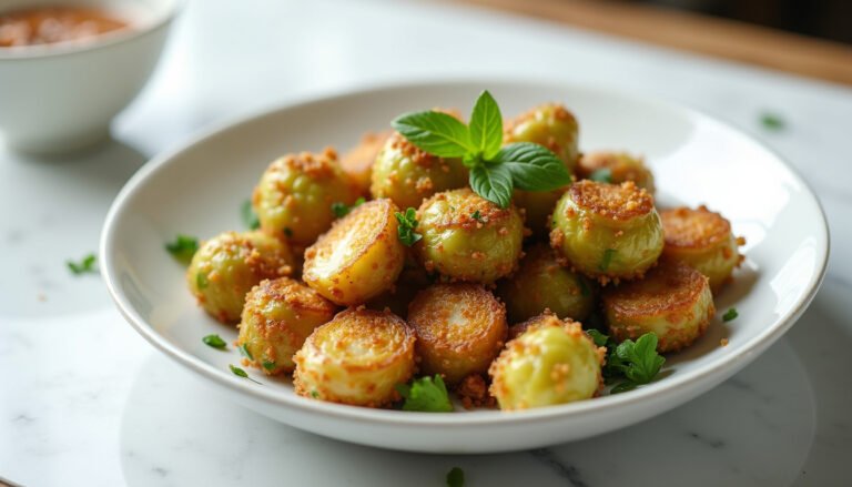 Air Fryer Brussels Sprouts (Crispy)