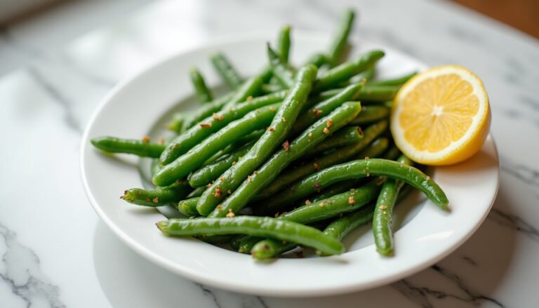 Air Fryer Green Beans (Fresh)