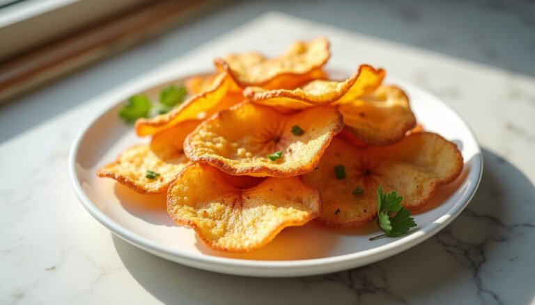 Air Fryer Vampire Apple Chips